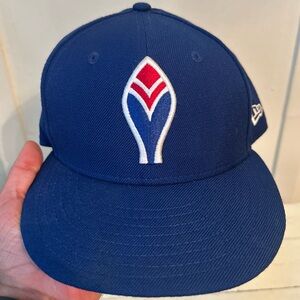 Atlanta Braves  New Era Feather Logo Cooperstown Collection 59fifty Cap 7 1/4